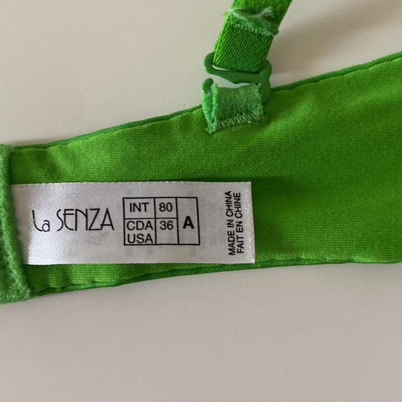 La Senza Bra Gel Push Up Everyday Green Size 36A - Picture 13 of 14